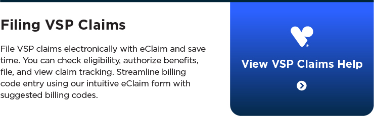 Filing VSP Claims